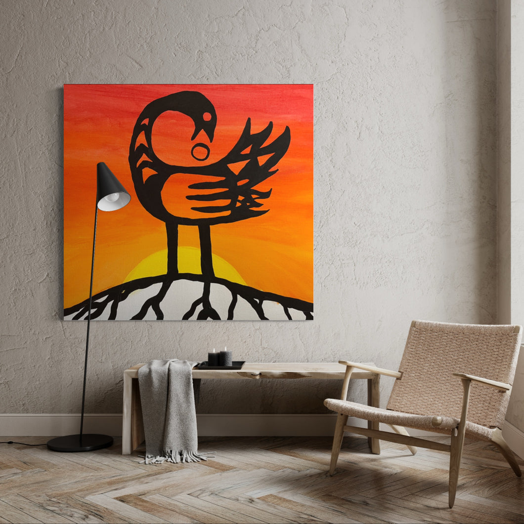 Sankofa Bird- Root to Rise Print