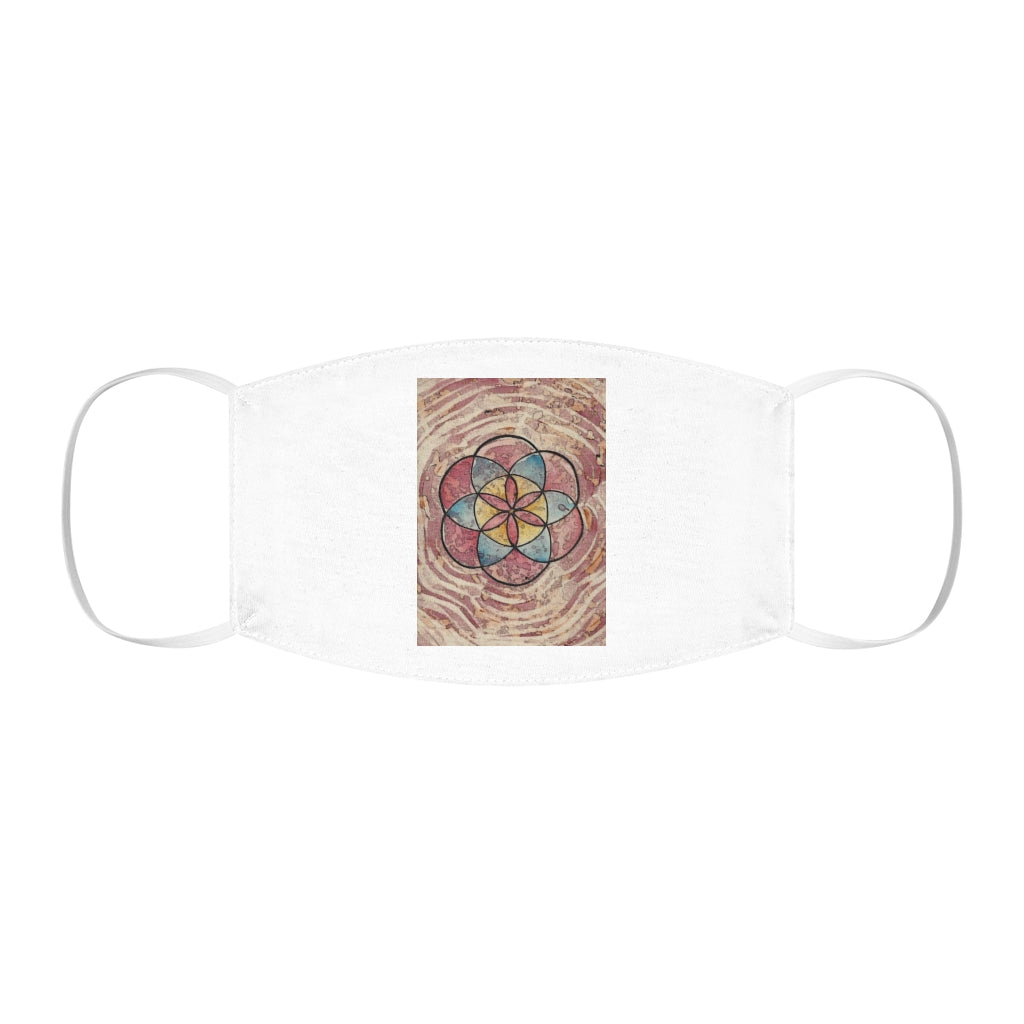 Seed of Life- Snug-Fit Polyester Face Mask